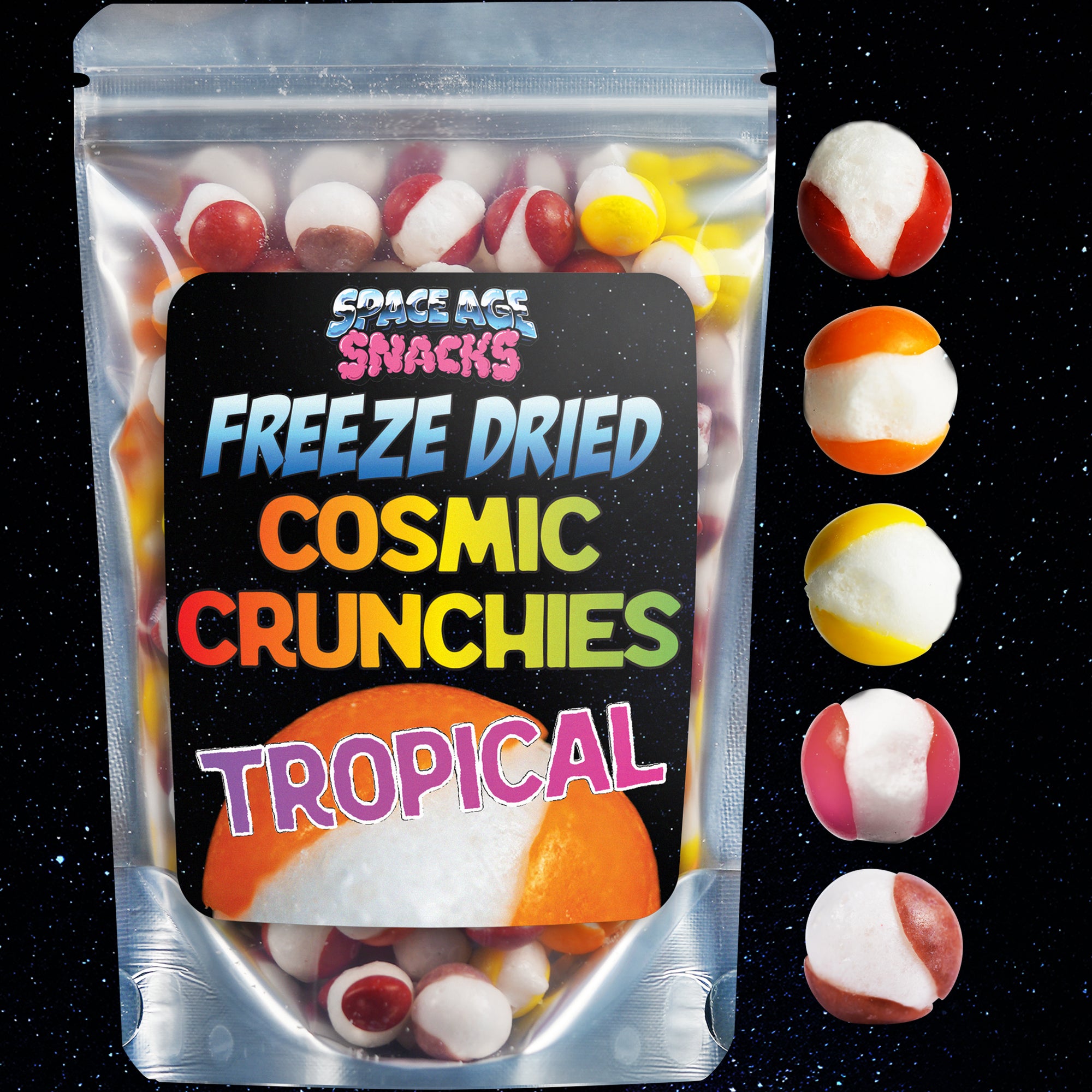 Freeze Dried Candy Cosmic Crunchies Smoothies - Tropical