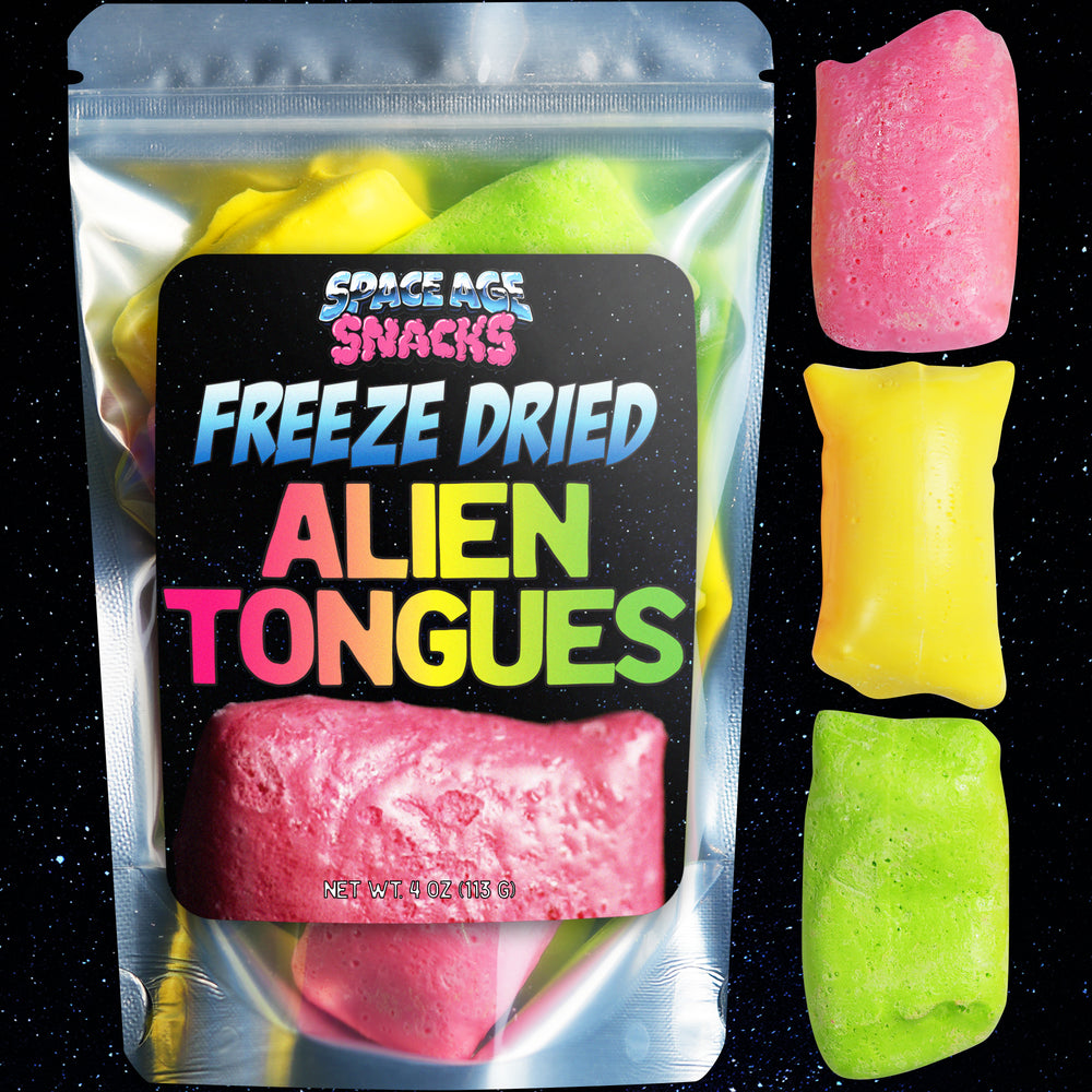 Freeze Dried Laffy Taffy Alien Tongues Candy