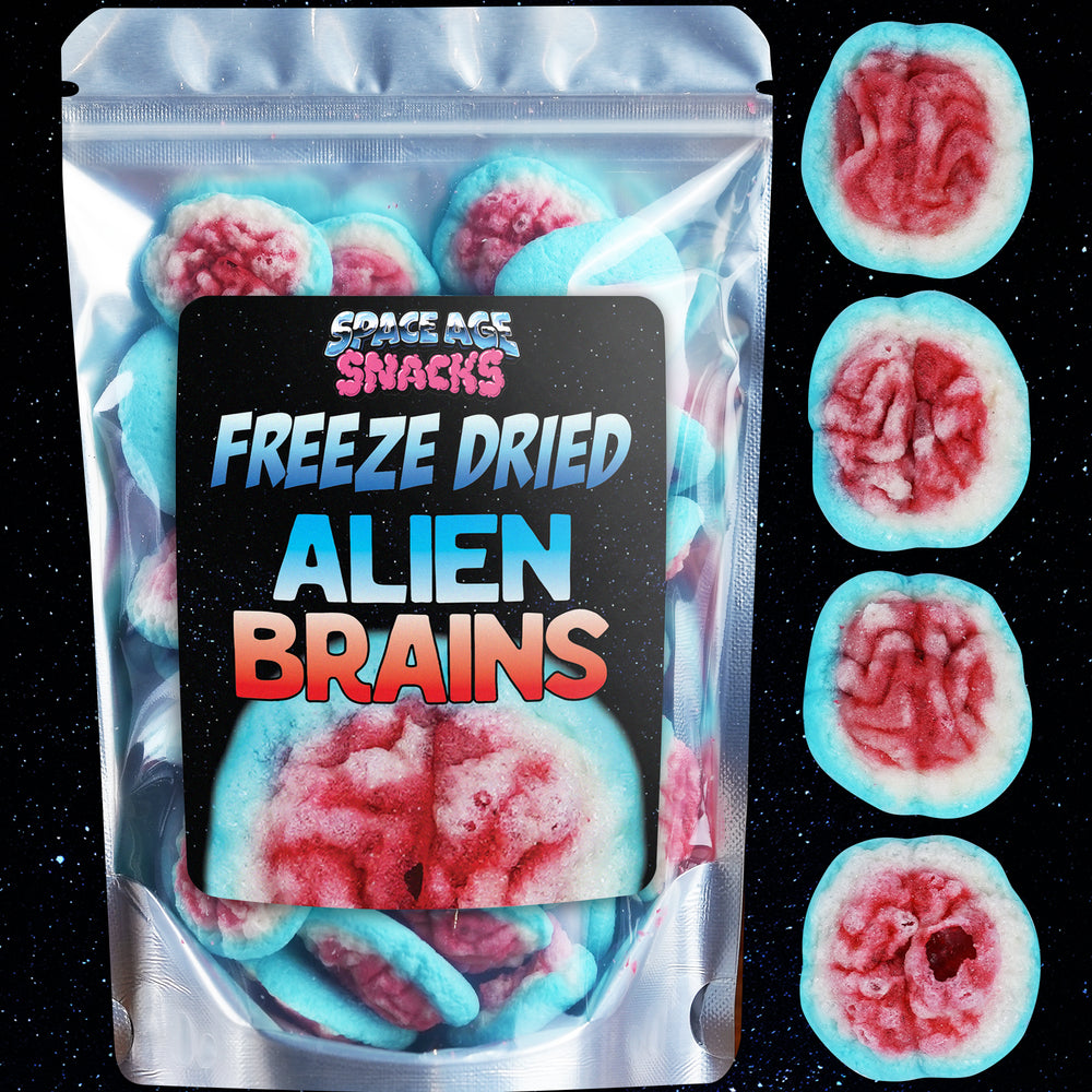 Freeze Dried Alien Brains Candy