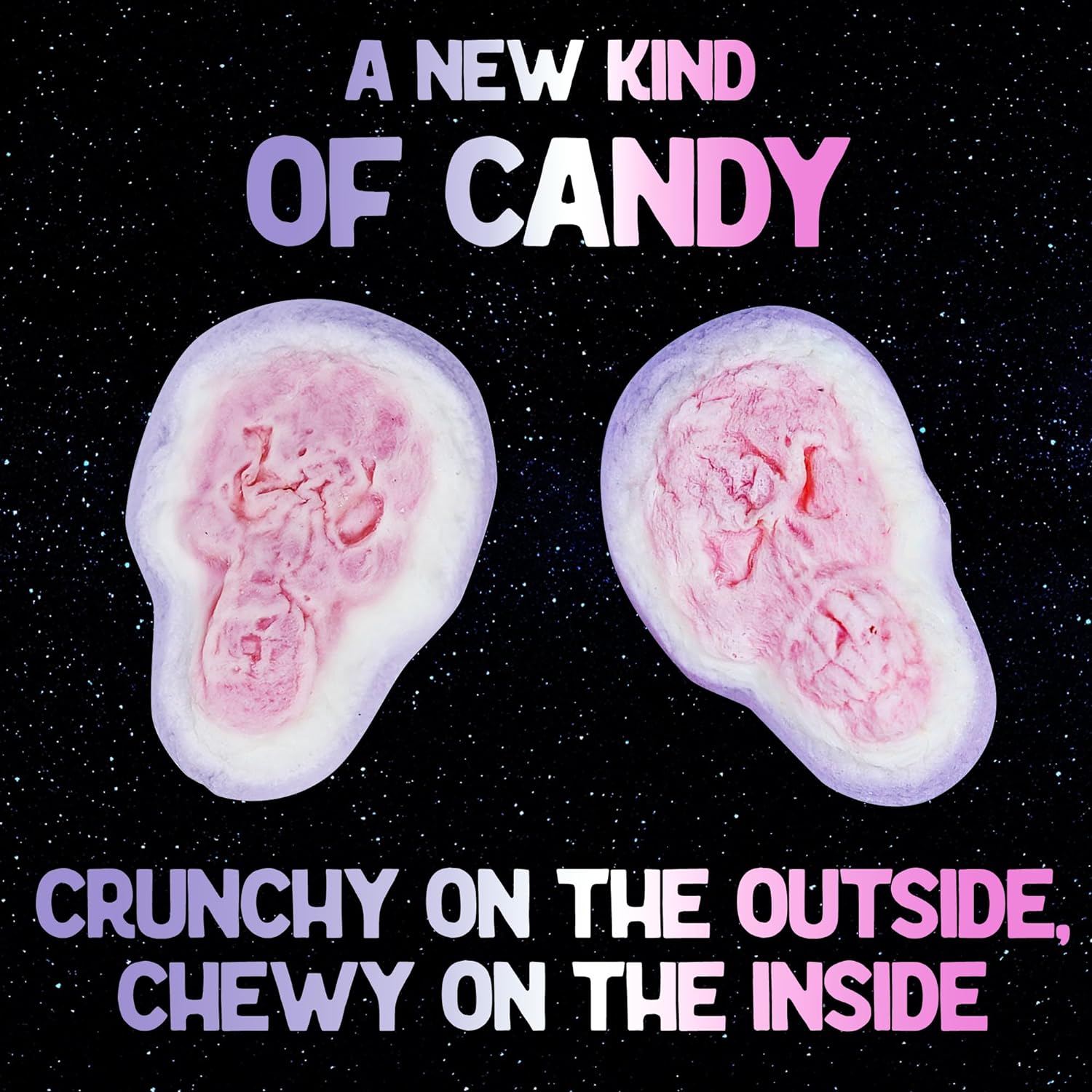 Freeze Dried Alien Skulls Candy