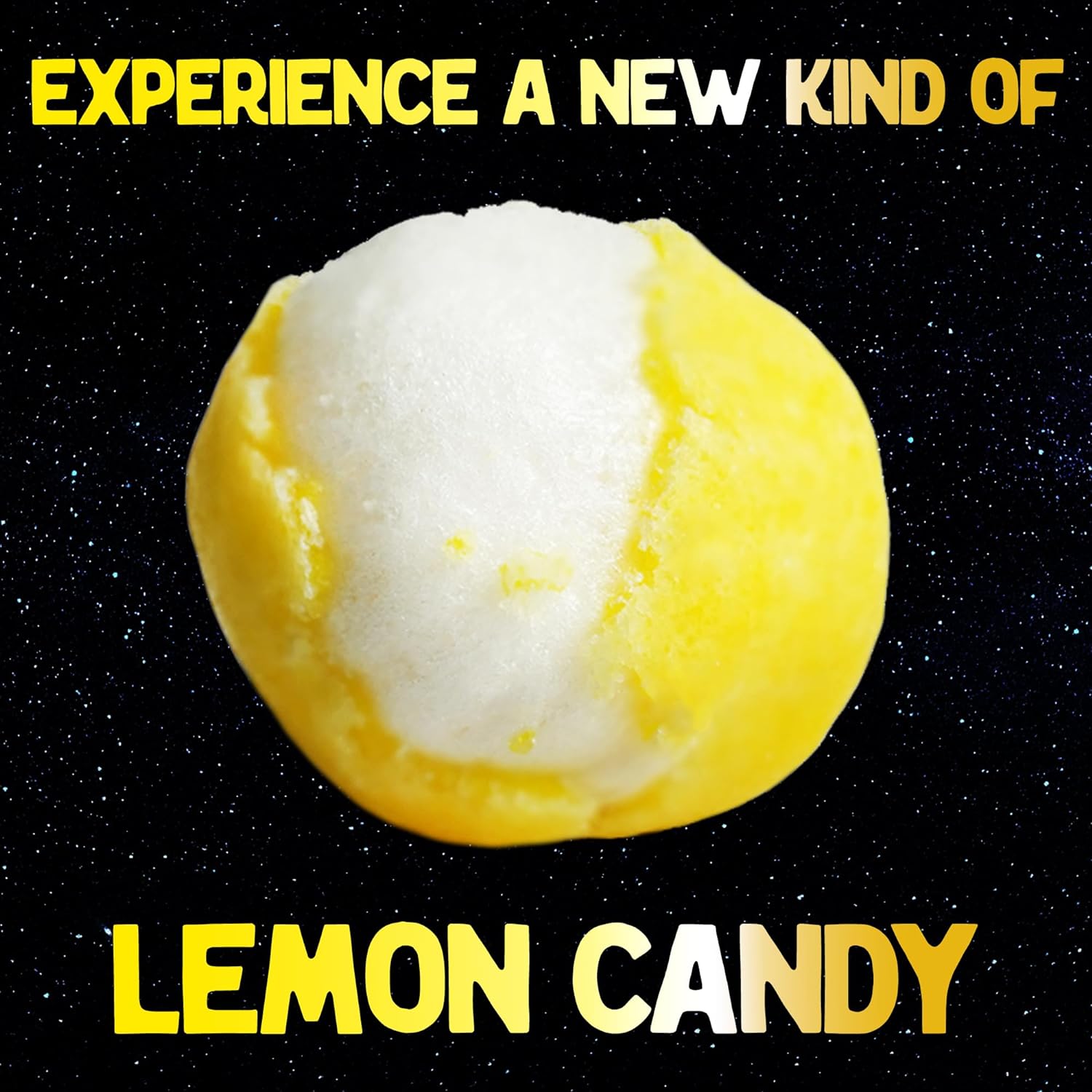 Freeze Dried Lemon Stars Candy