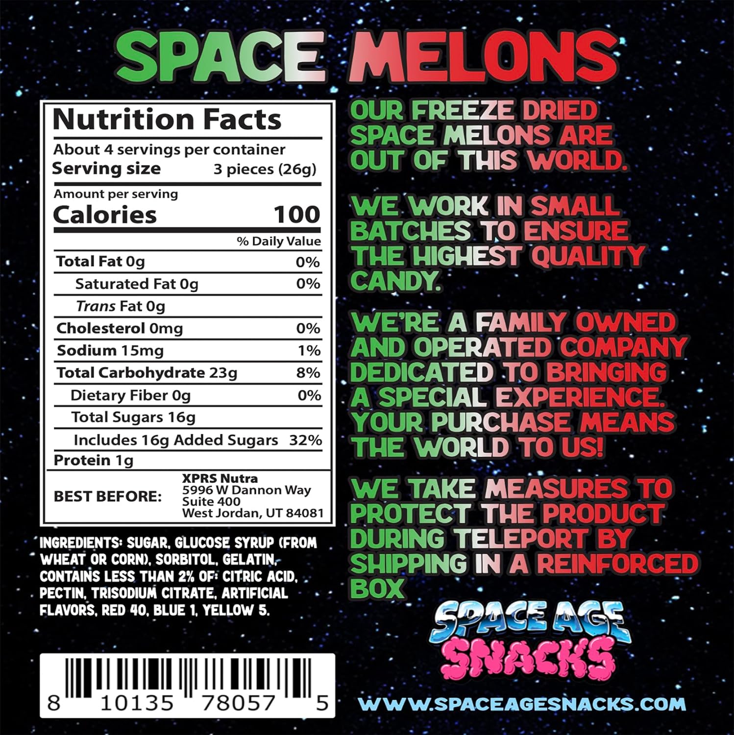 Freeze Dried Watermelon Gummies Candy